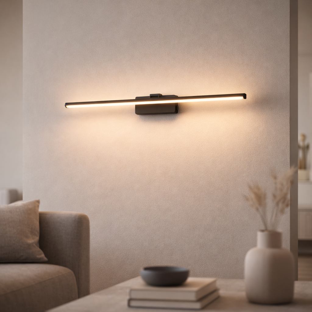 Applique Murale LED Barre en Aluminium pour Miroir