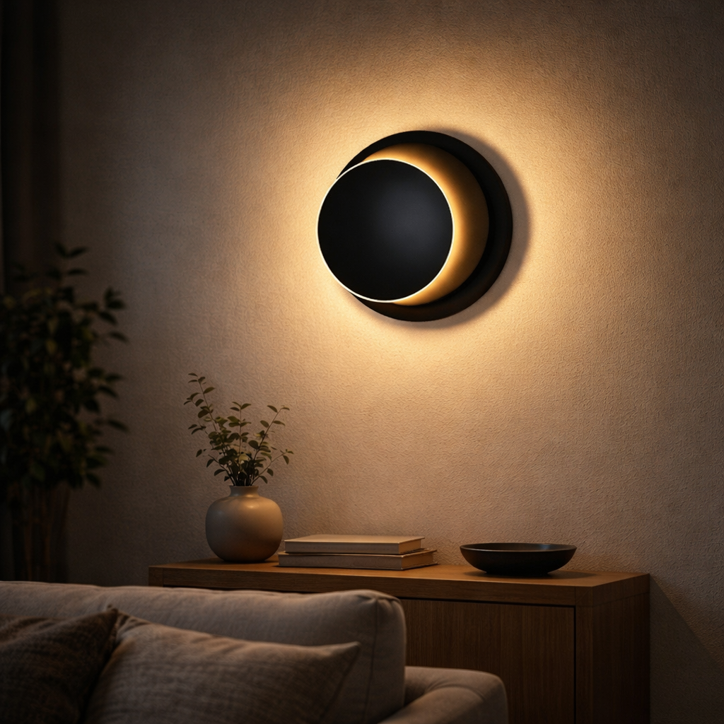Applique Murale Ronde Design Ajustable