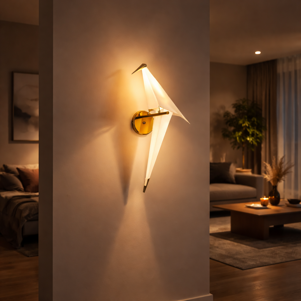 Applique Murale Oiseau Design Moderne