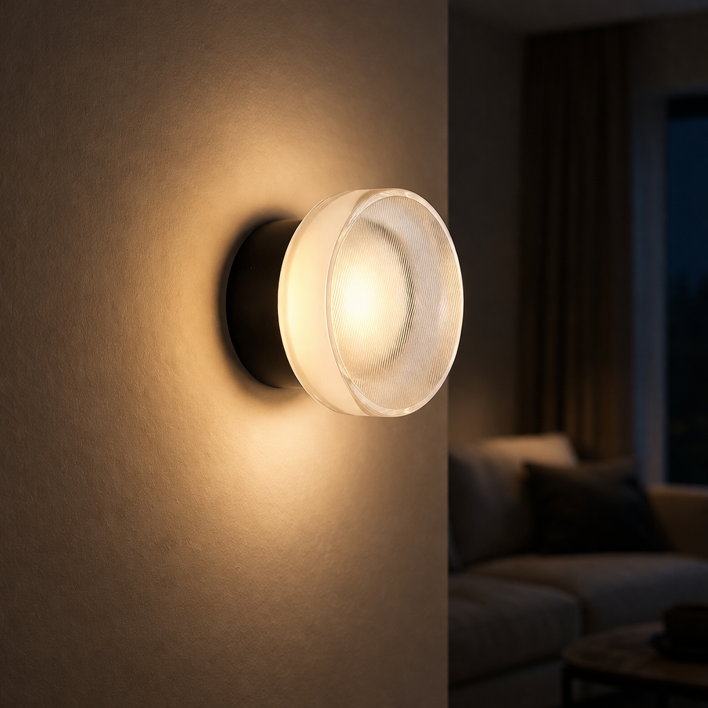 Applique Murale LED Ronde Design Moderne Intérieur
