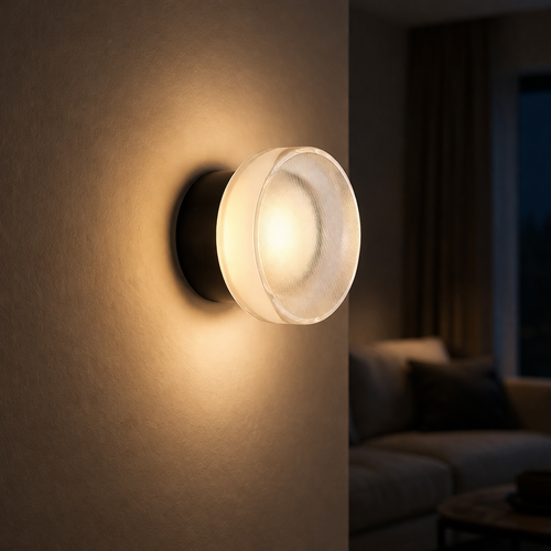 Applique Murale LED Ronde Design Moderne Intérieur