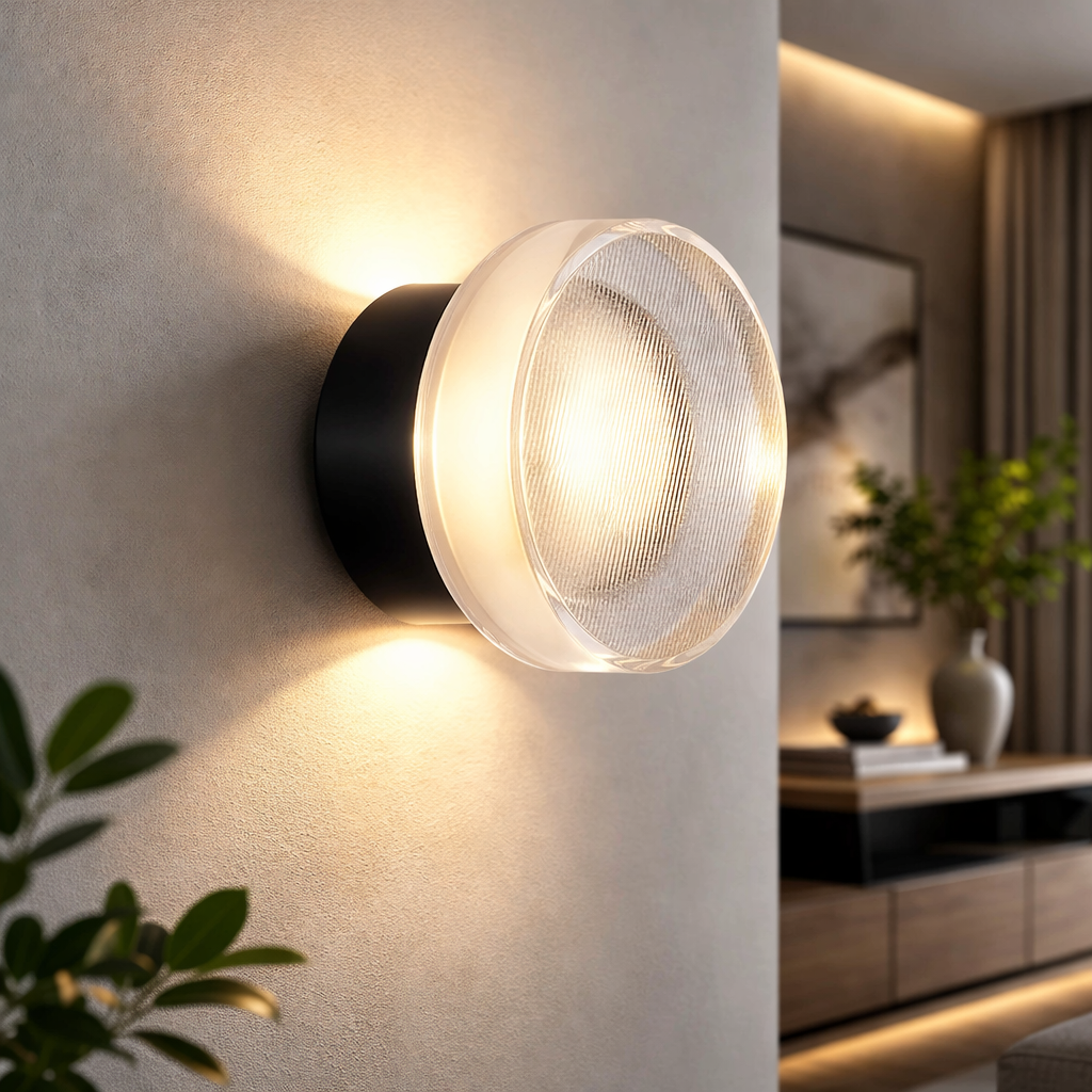 Applique Murale LED Ronde Design Moderne Intérieur