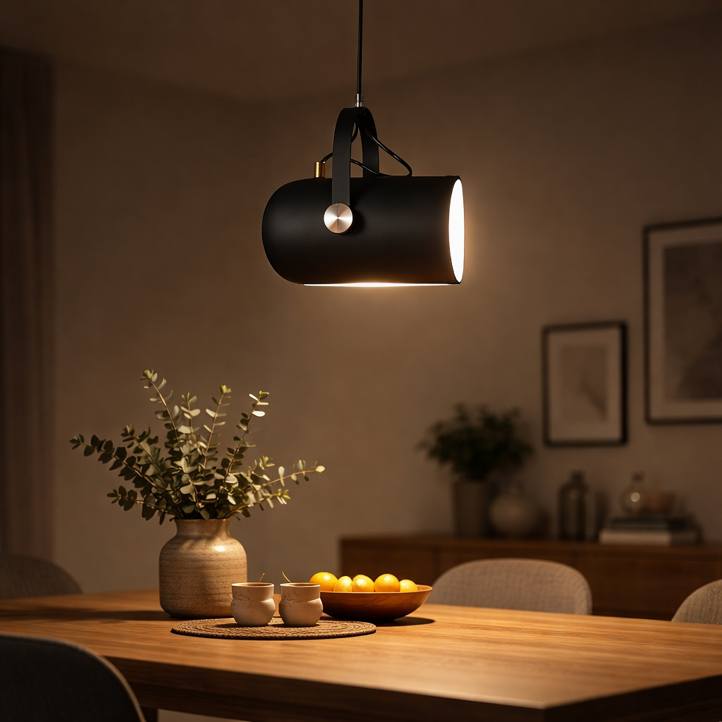 Suspension Spot en Aluminium Coloré Design Moderne