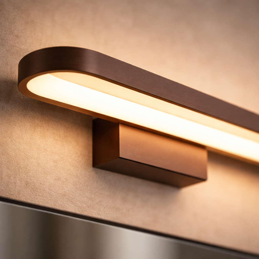 Applique Murale LED Design pour Miroir Finition Moderne