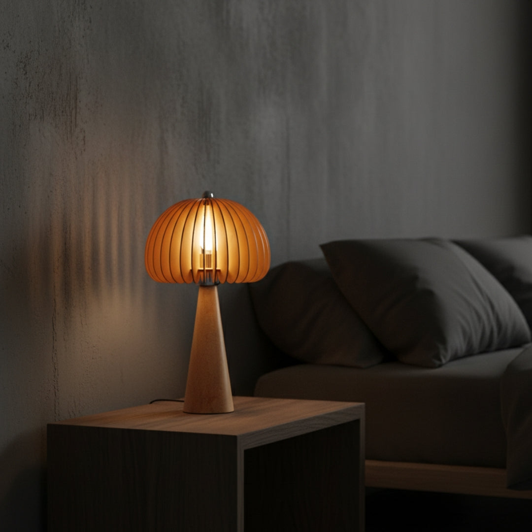Lampe De Chevet Design Bois