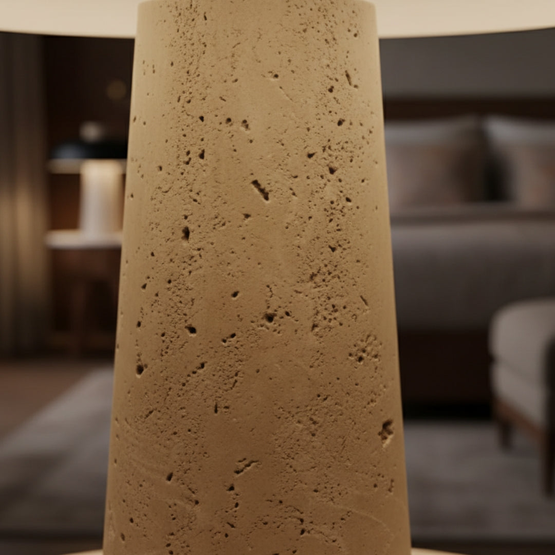 Lampe De Chevet Design En Pierre