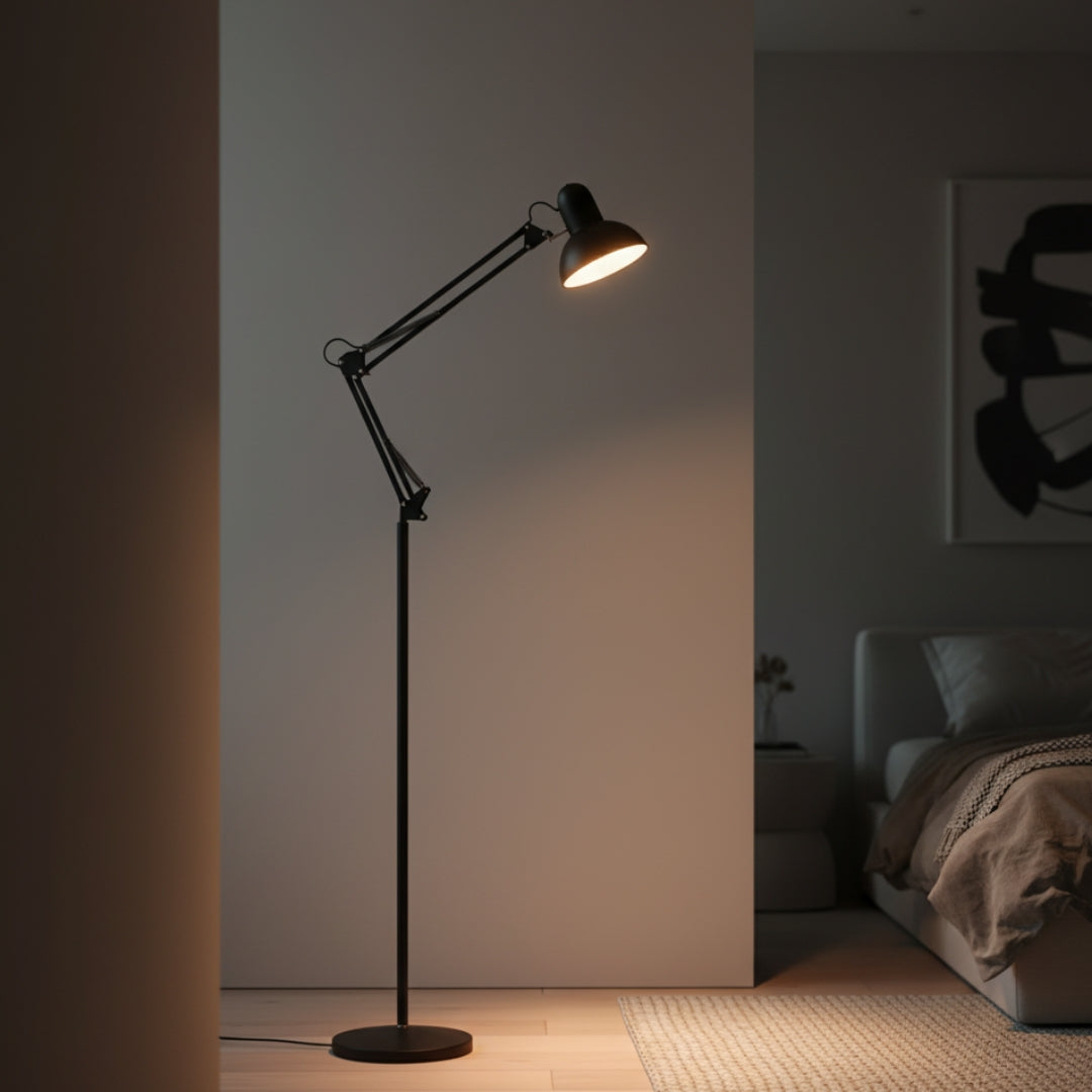 Lampe Sur Pied Bras Articulé