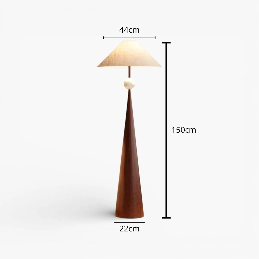 Lampe Sur Pied Design Bois