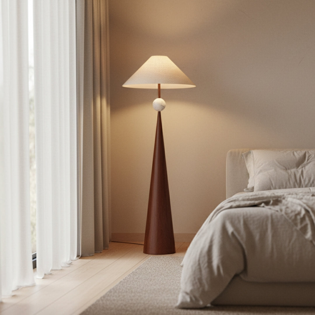Lampe Sur Pied Design Bois