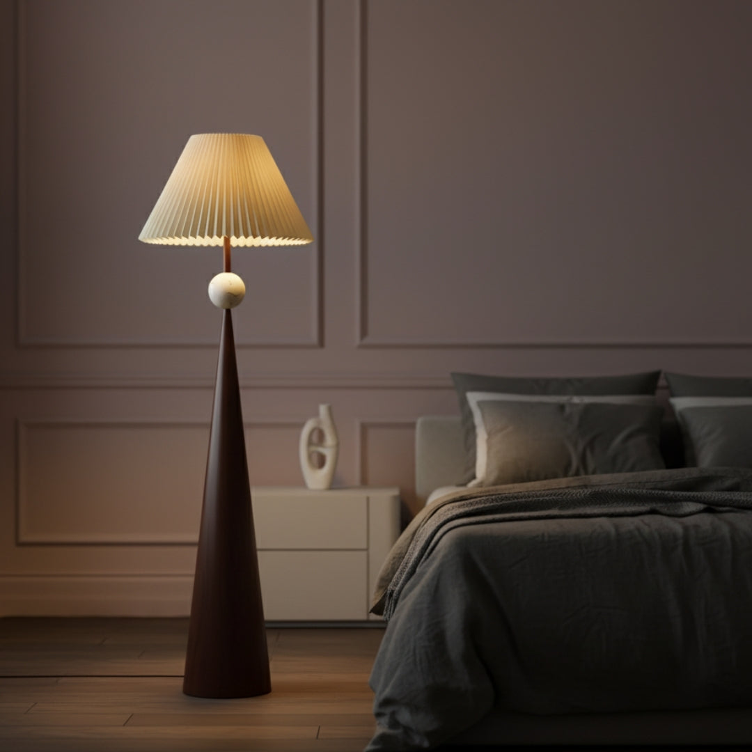 Lampe Sur Pied Design Bois