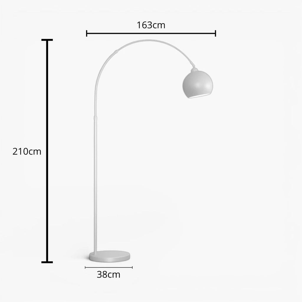 Lampe Sur Pied Design Chrome