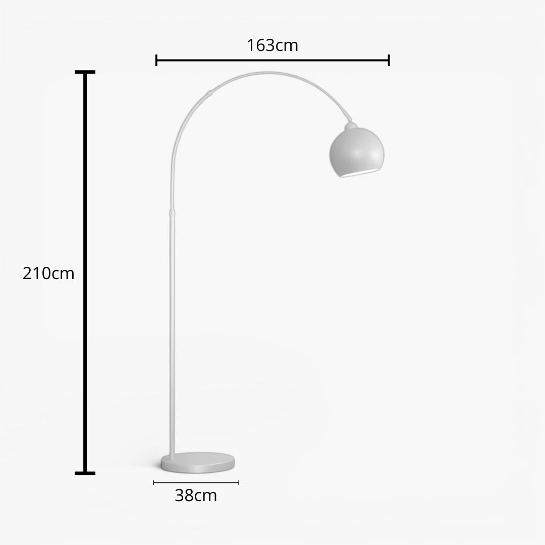 Lampe Sur Pied Design Chrome