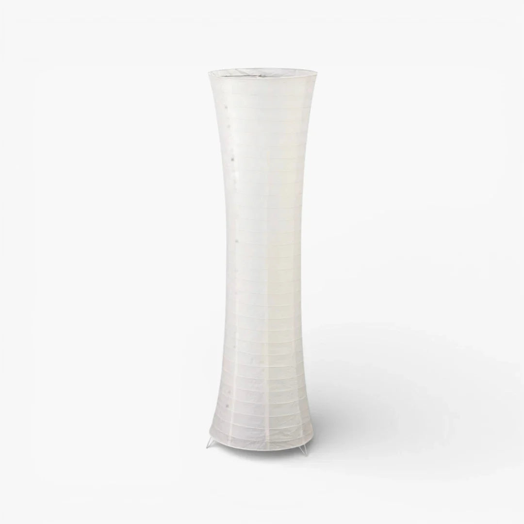 Lampe Sur Pied En Papier De Riz