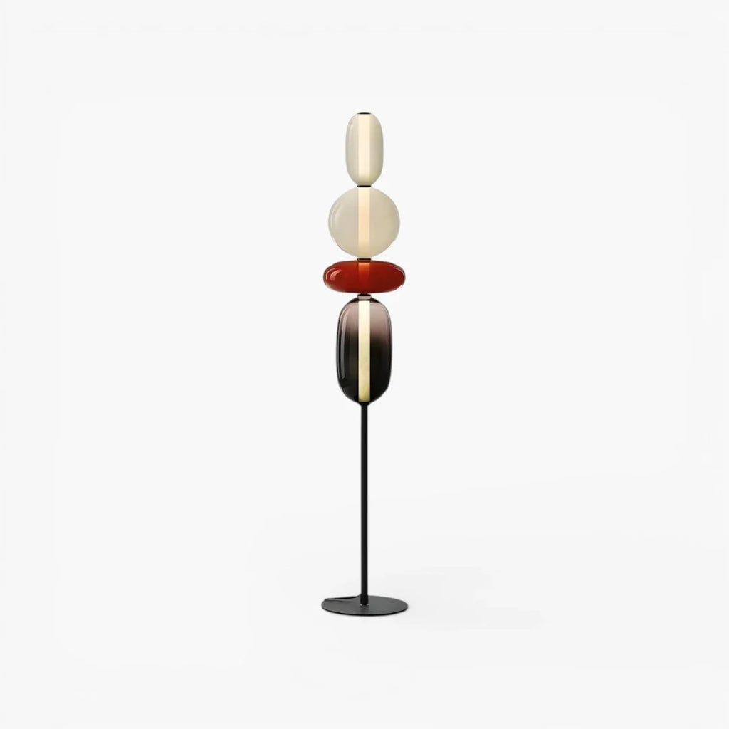 Lampe Sur Pied En Verre