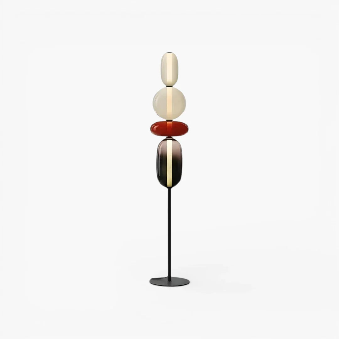 Lampe Sur Pied En Verre