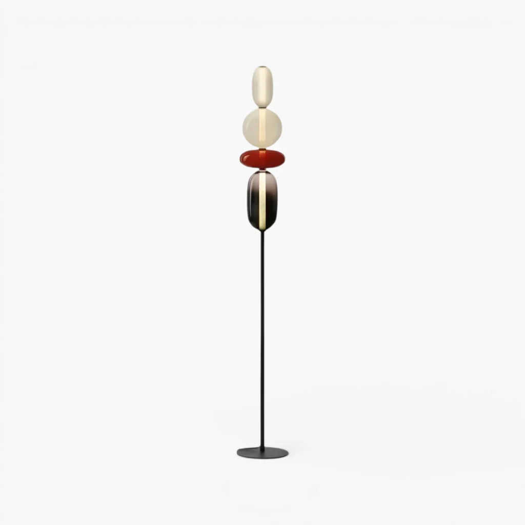 Lampe Sur Pied En Verre