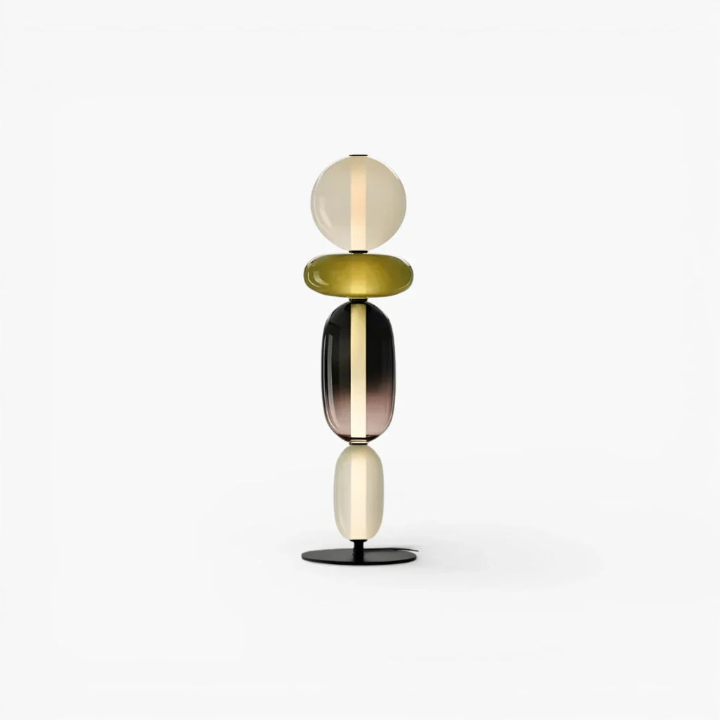Lampe Sur Pied En Verre
