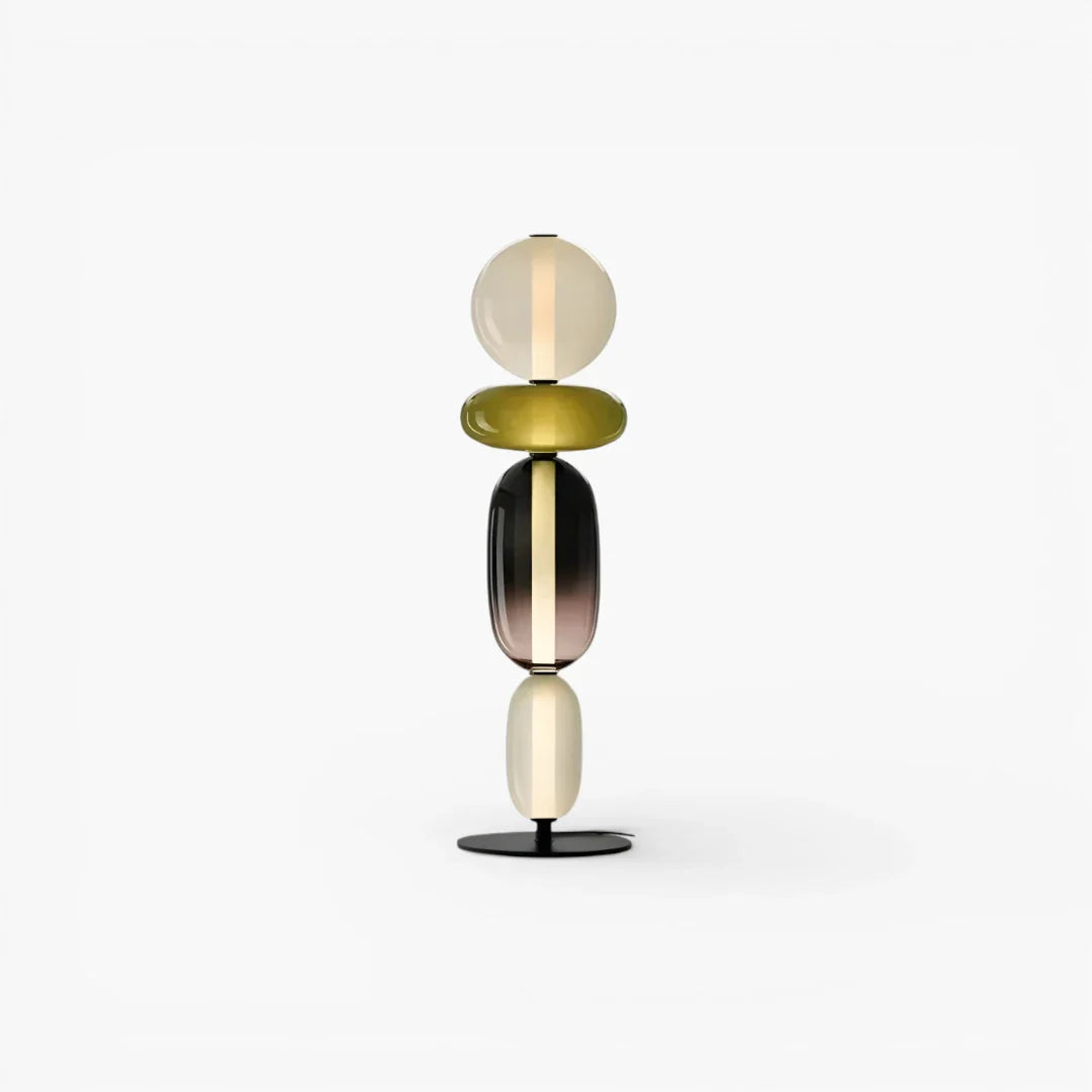 Lampe Sur Pied En Verre