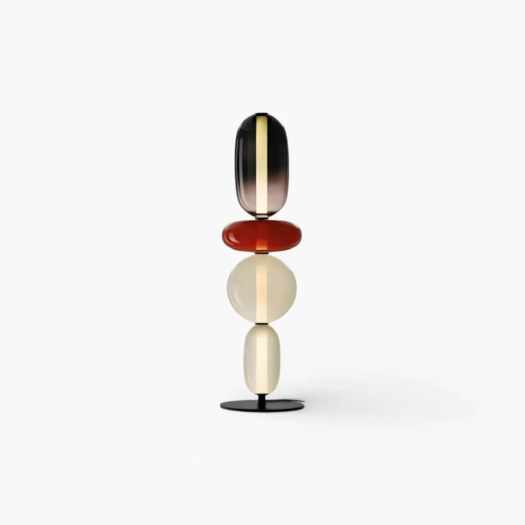 Lampe Sur Pied En Verre