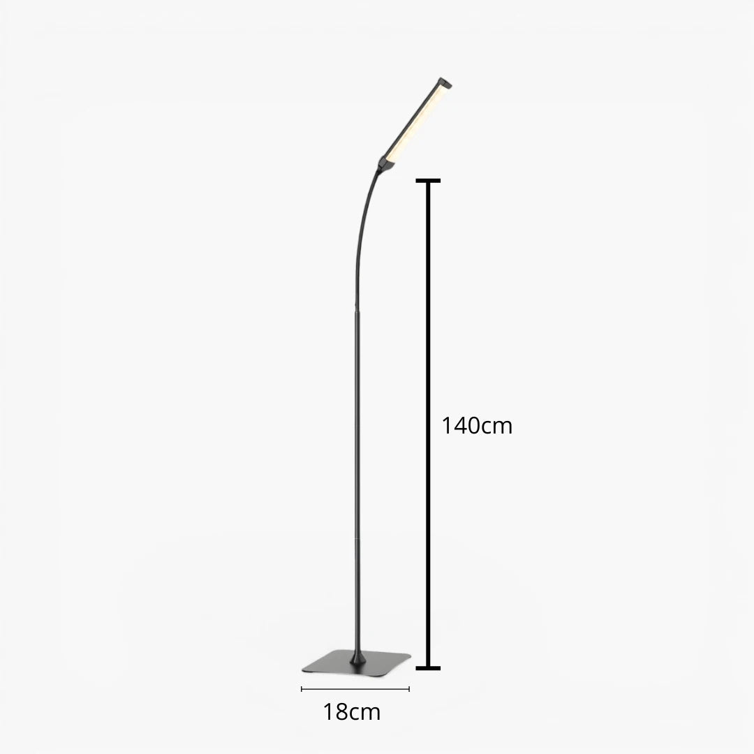 Lampe Sur Pied Noire Flexible