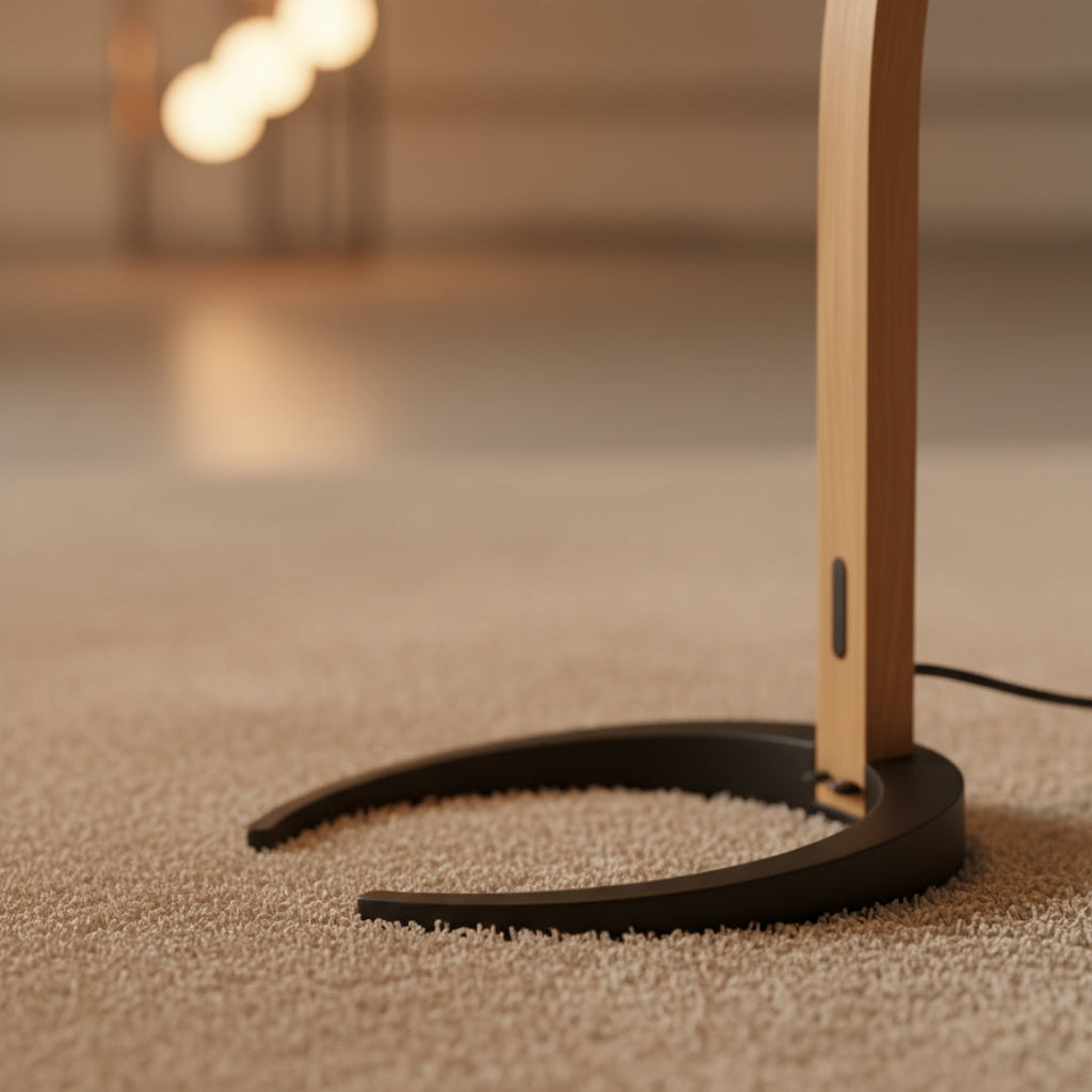 Lampe Sur Pied Salon Bois