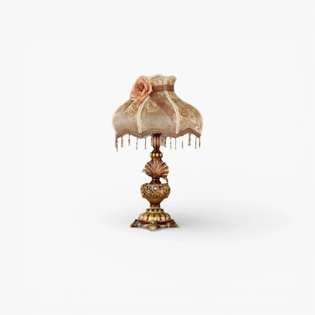 Lampe De Chevet Ancienne Avec Abat Jour