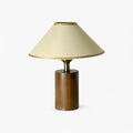 Lampe De Chevet Bois Et Lin