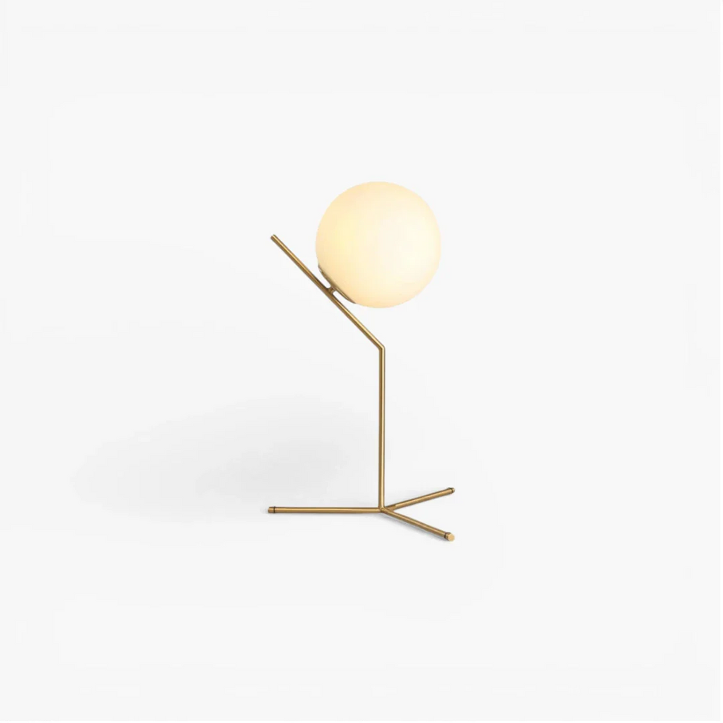 Lampe De Chevet Boule Blanche