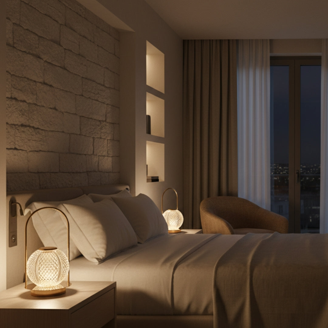 Lampe De Chevet Cristal
