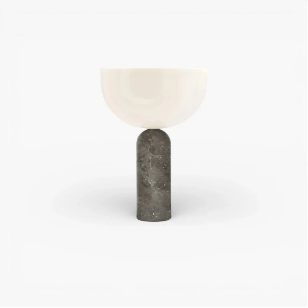 Lampe De Chevet En Marbre Blanc