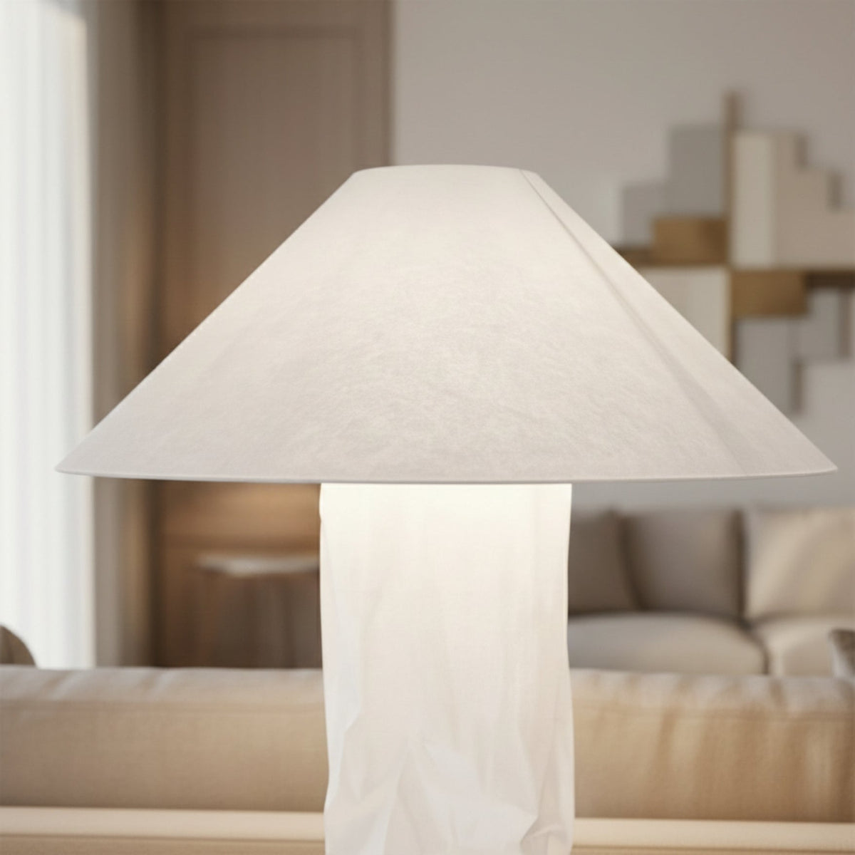 Lampe De Chevet En Papier