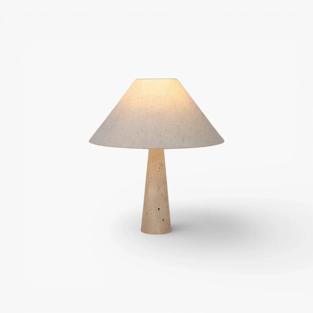 Lampe De Chevet En Pierre Taillé