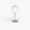 Lampe De Chevet En Tissus Blanche