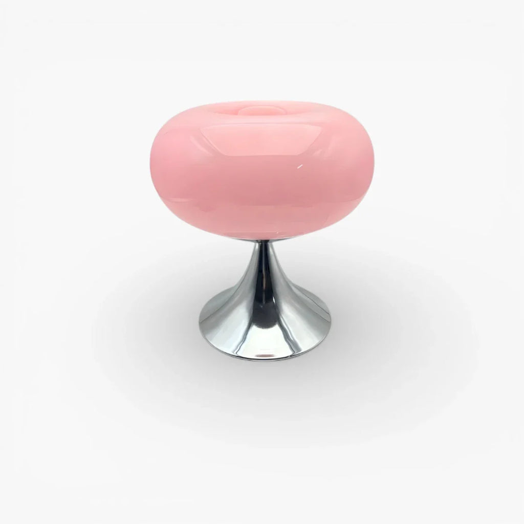 Lampe De Chevet En Verre Coloré