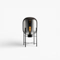 Lampe De Chevet En Verre Fumé