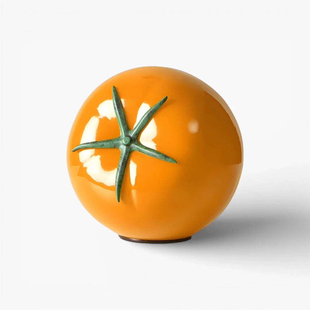 Lampe De Chevet En Verre Tomate