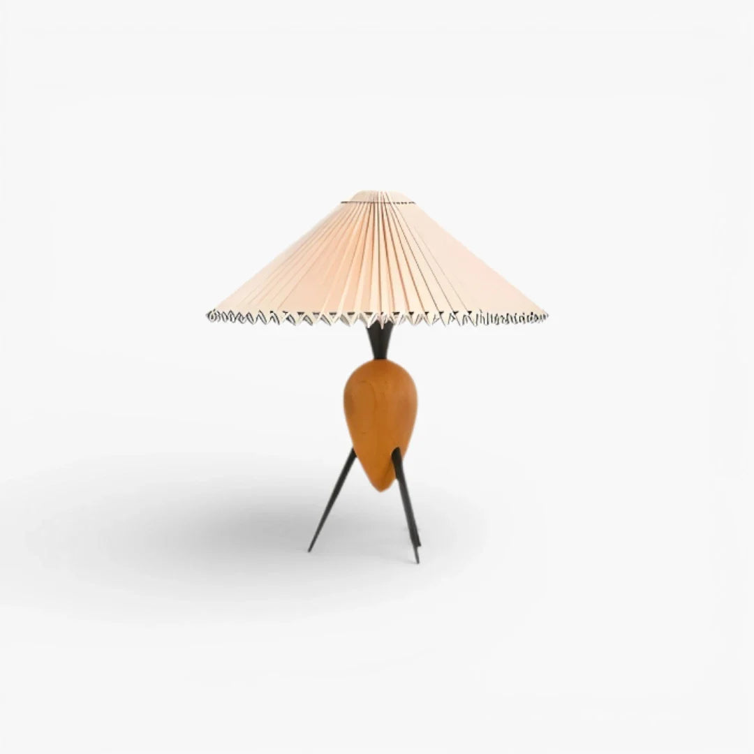 Lampe De Chevet Plissée