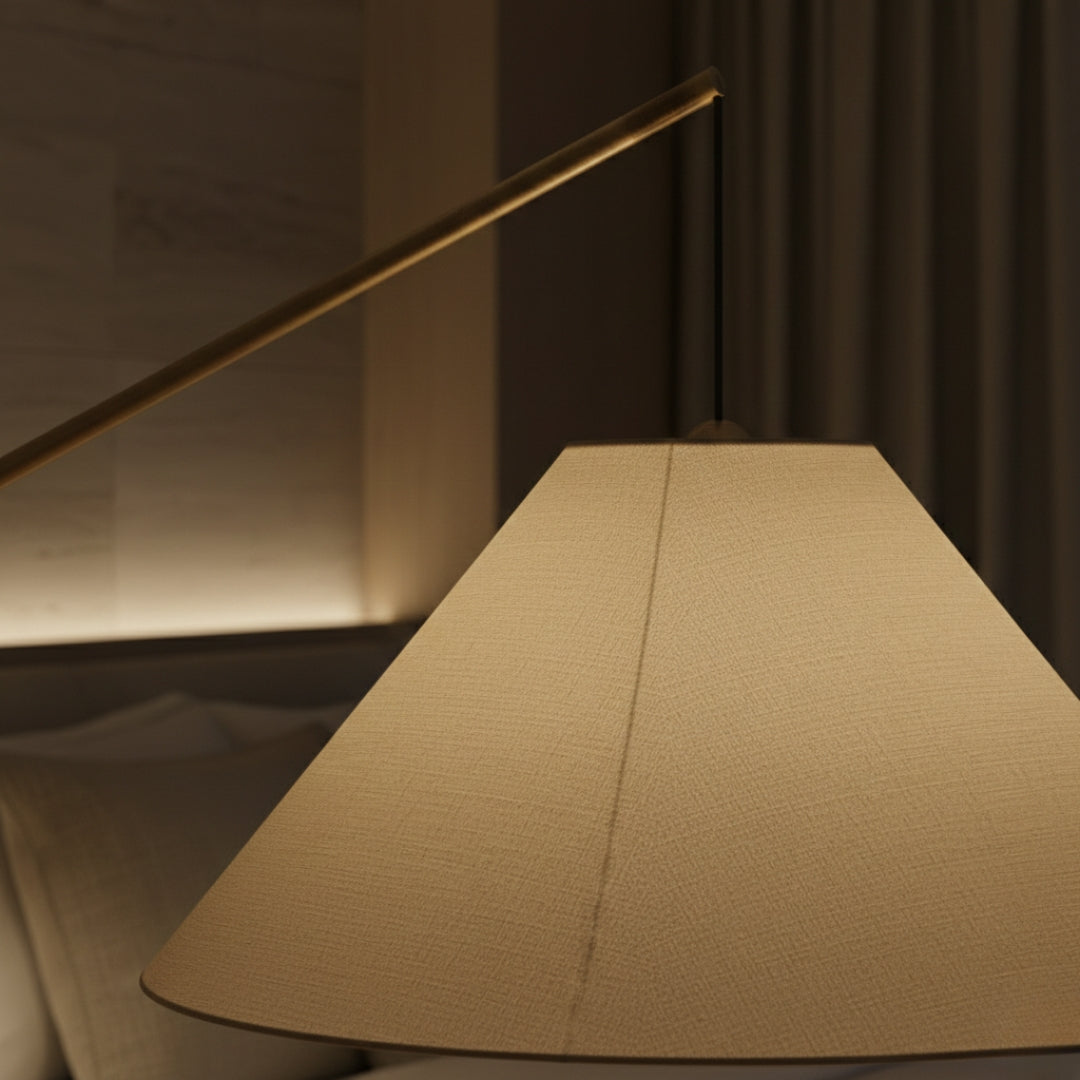Lampe Sur Pied Abat Jour Bois