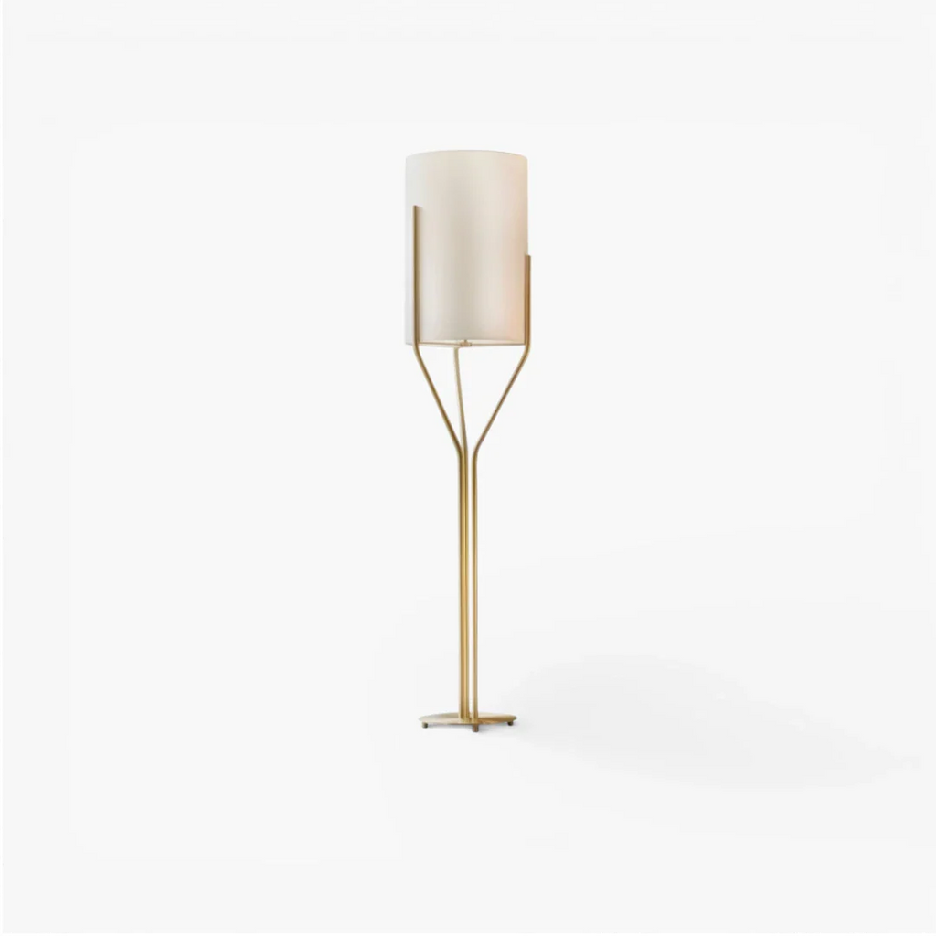 Lampe Sur Pied Abat Jour Cylindrique