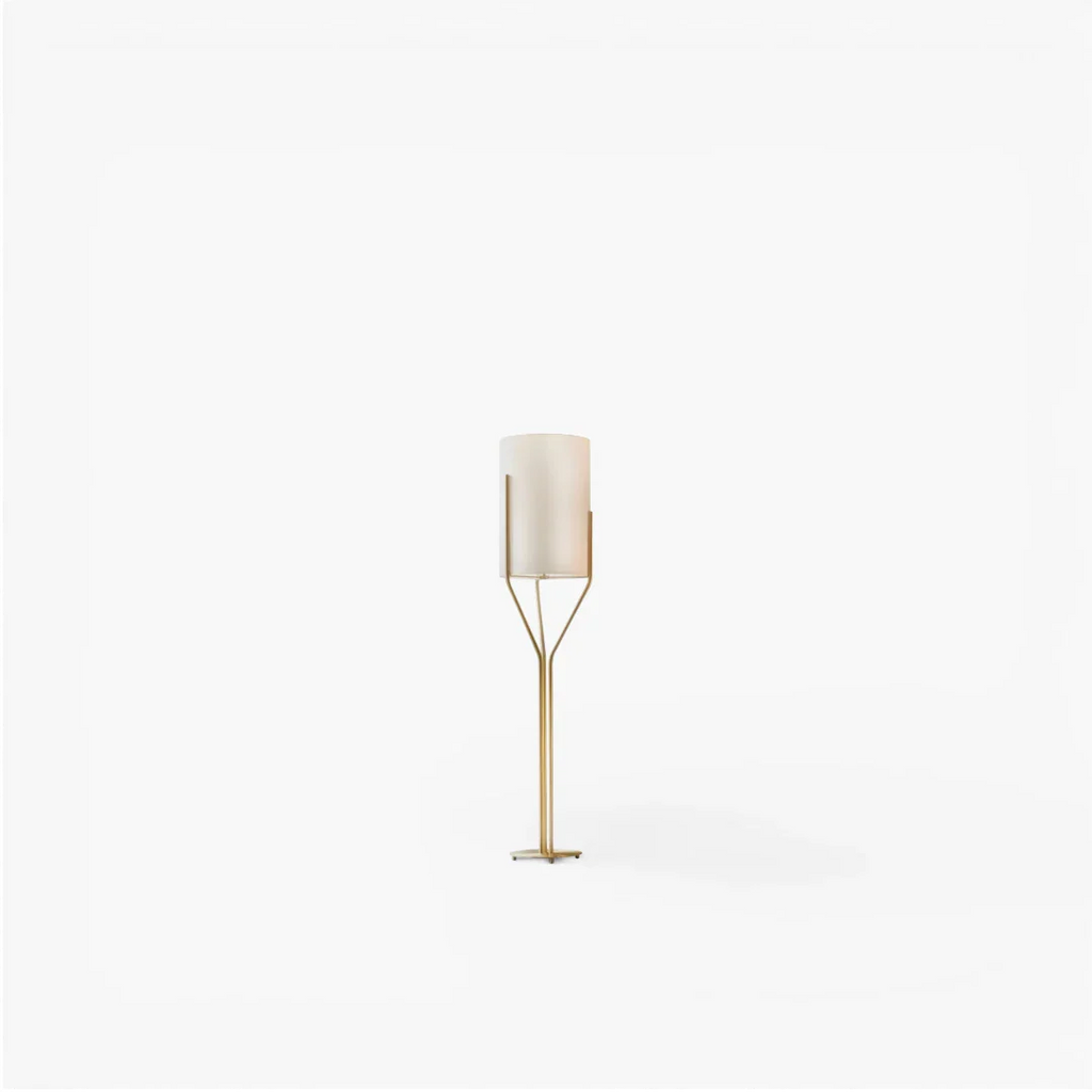 Lampe Sur Pied Abat Jour Cylindrique