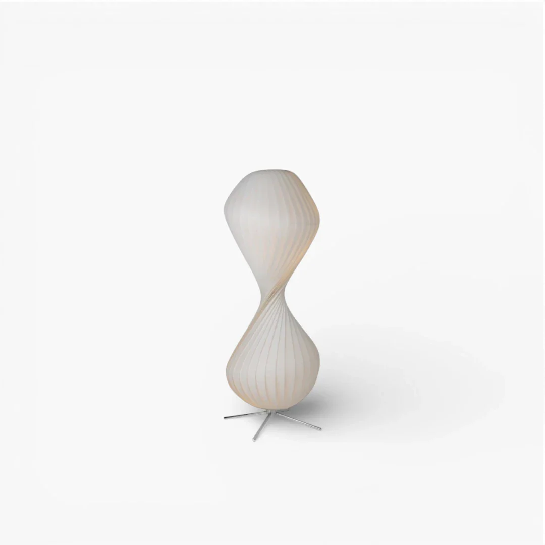 Lampe Sur Pied Design En Tissu