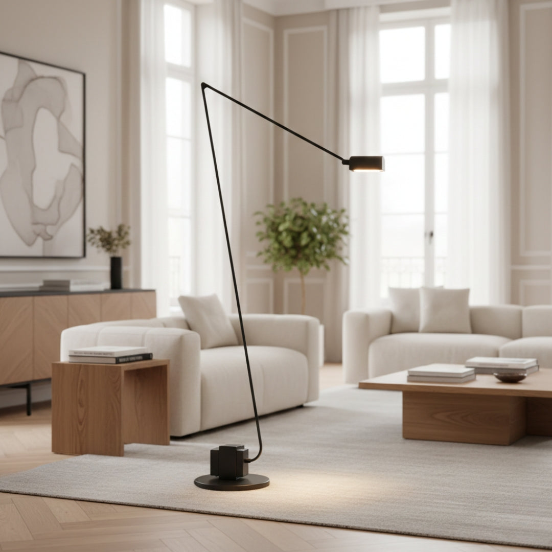 Lampe Sur Pied Avec Bras De Lecture