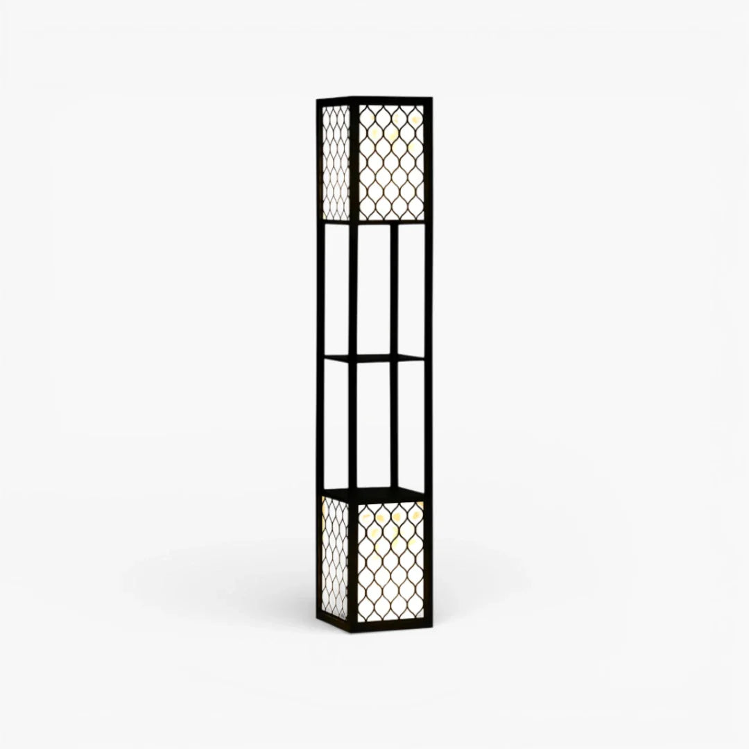 Lampe Sur Pied Avec Etagere