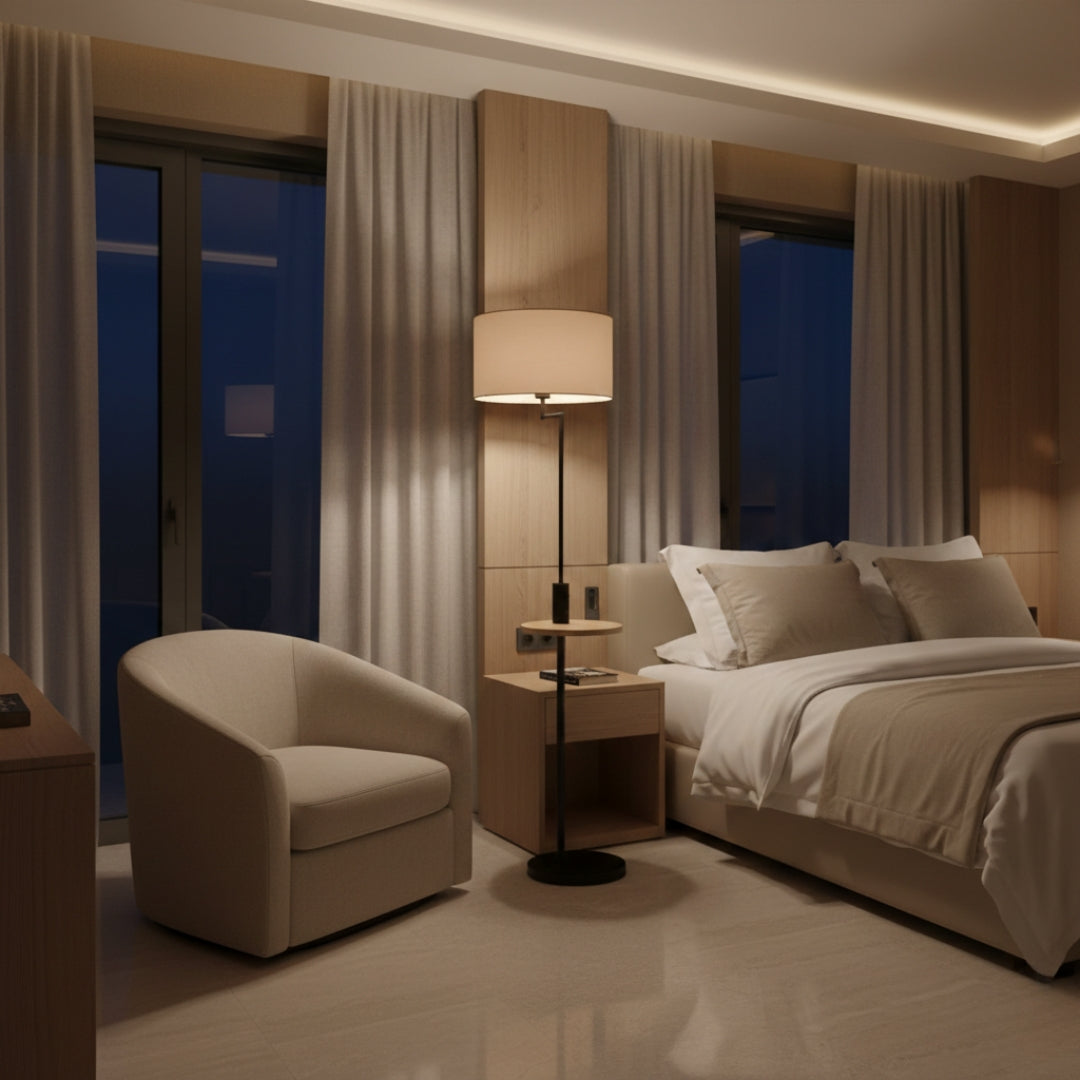 Lampe Sur Pied Avec Prise USB