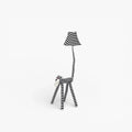 Lampe Sur Pied Chat Rayé
