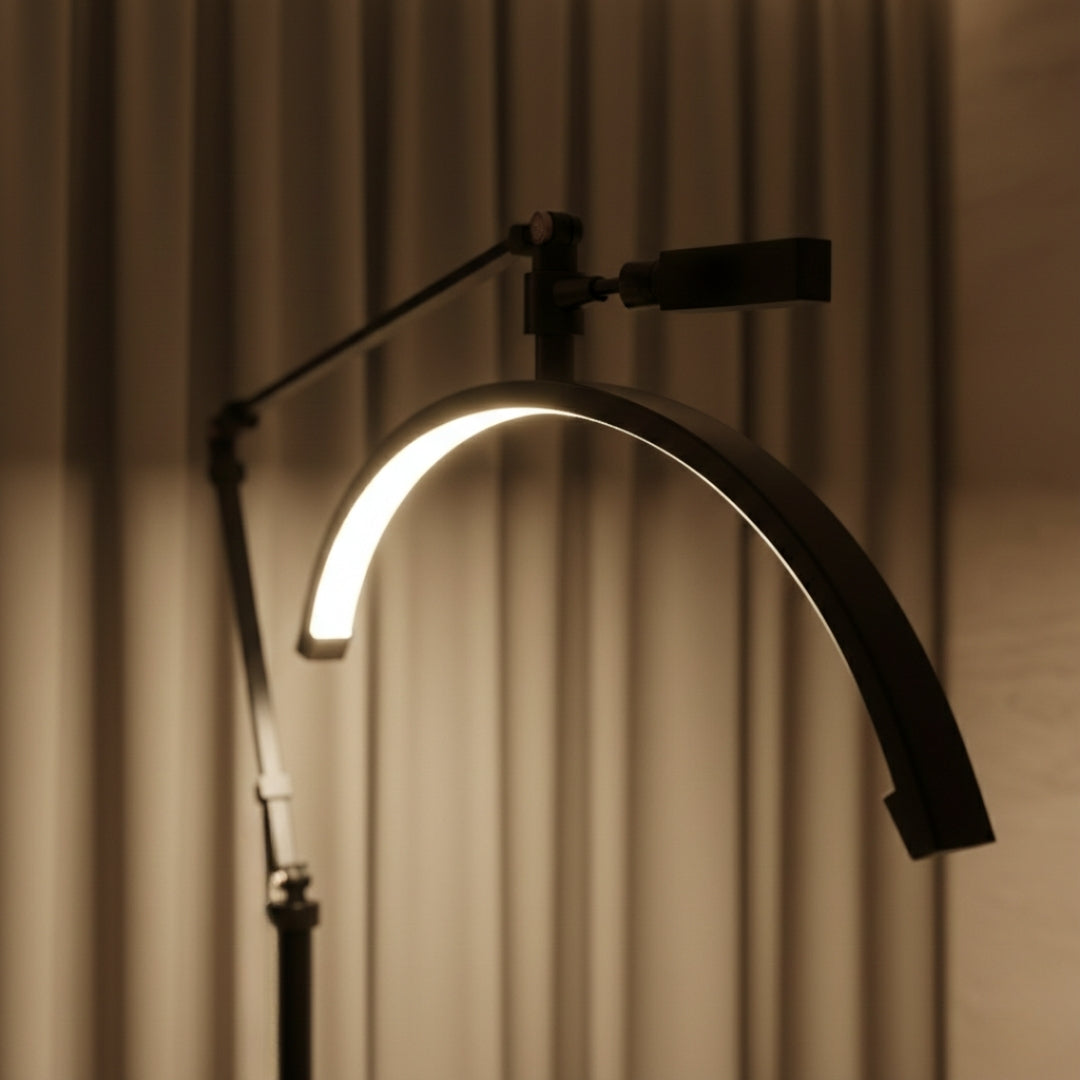 Lampe Sur Pied Demi Lune