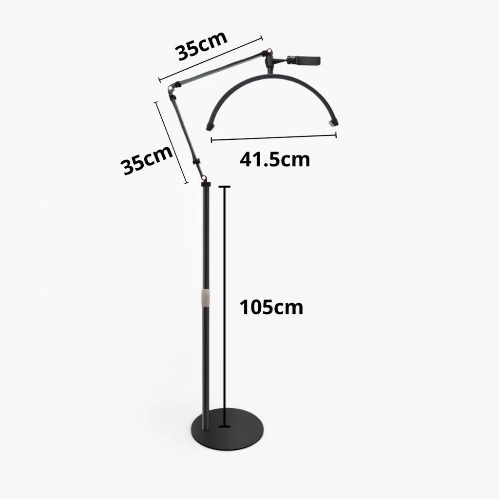 Lampe Sur Pied Demi Lune