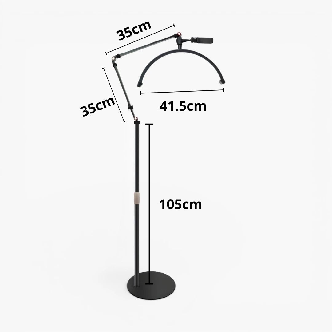 Lampe Sur Pied Demi Lune