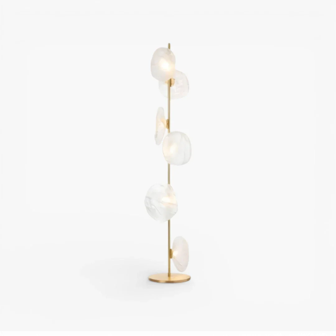 Lampe Sur Pied Design Fleurs