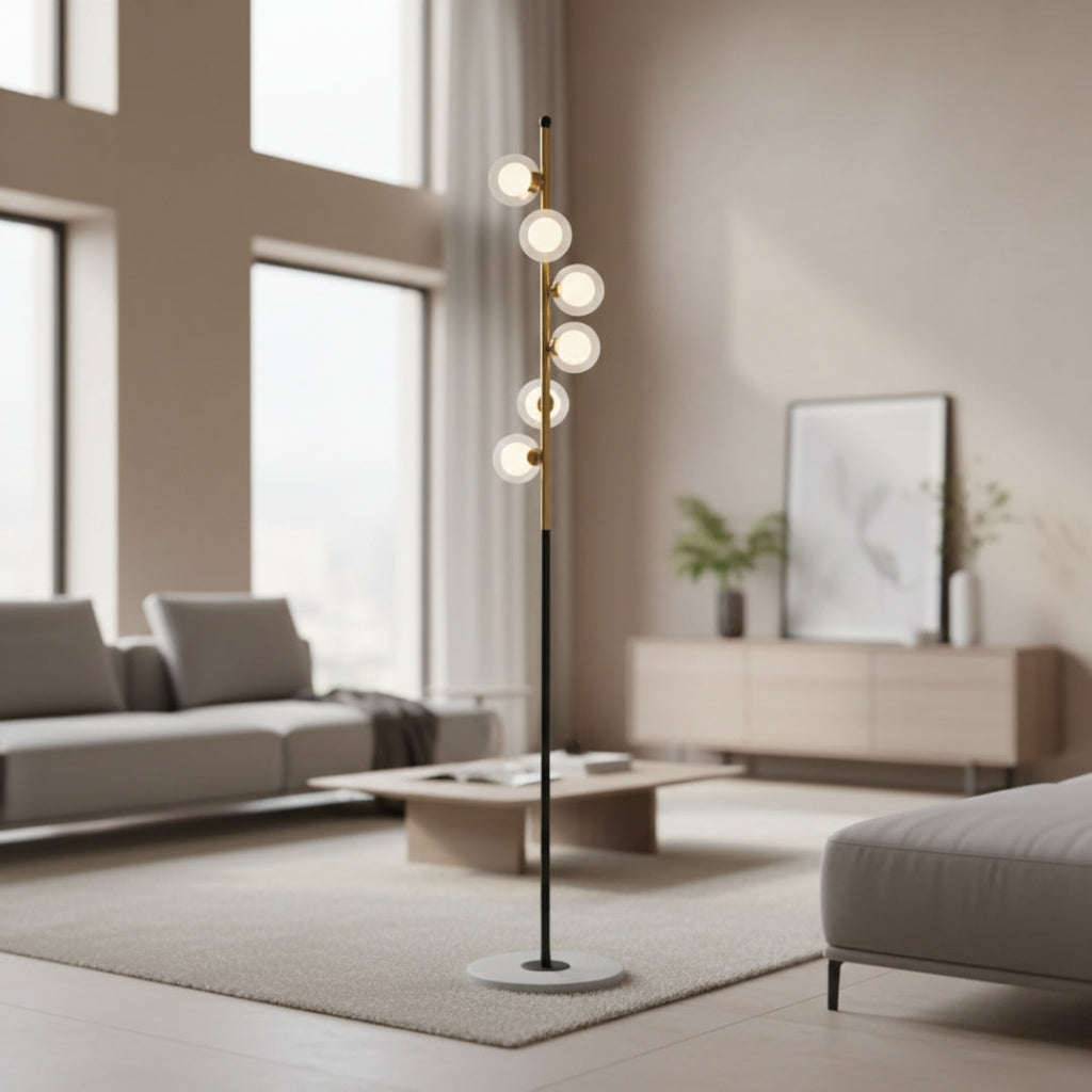 Lampe Sur Pied Design Pied Marbre